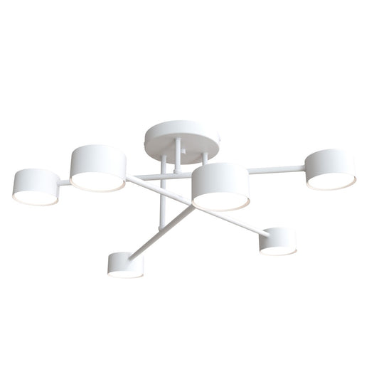 Loftlampe HALO 6 - Hvid - Nordic Unique