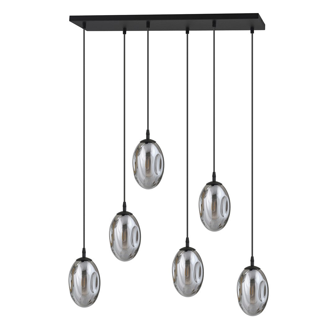 Loftlampe ASTRAL 6 - Sort / Grafit - Nordic Unique