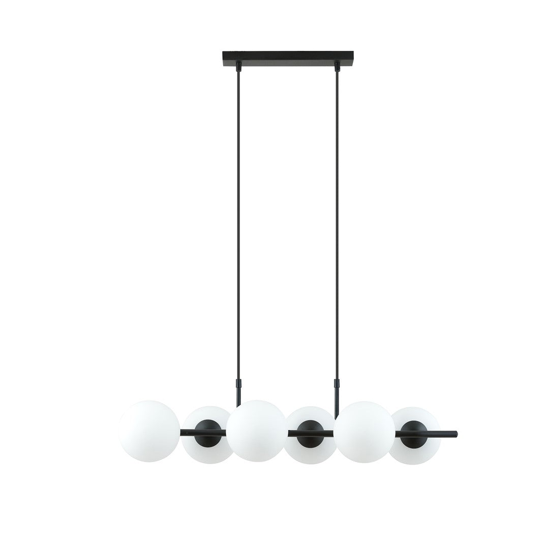 Loftlampe RORY 6 - Sort / Hvid - Nordic Unique