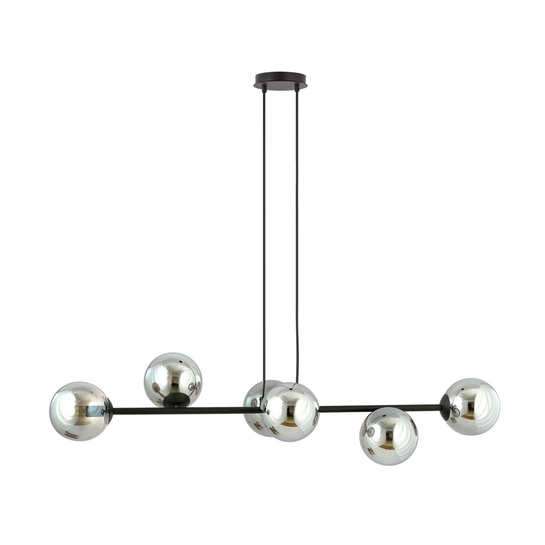 Loftlampe ROSSI 6 - Sort / Grafit - Nordic Unique
