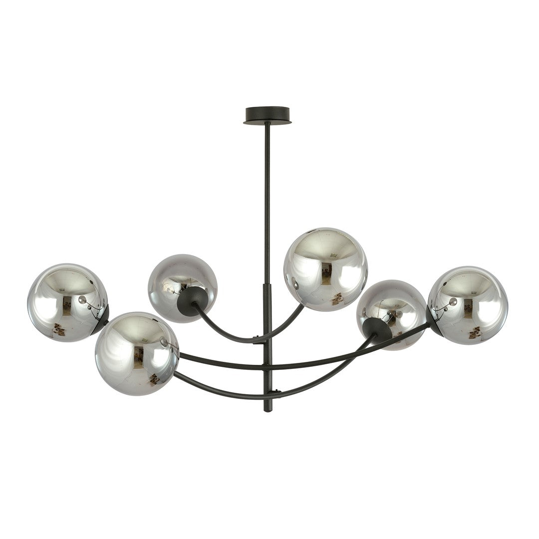 Loftlampe HUNTER 6 - Sort / Grafit - Nordic Unique
