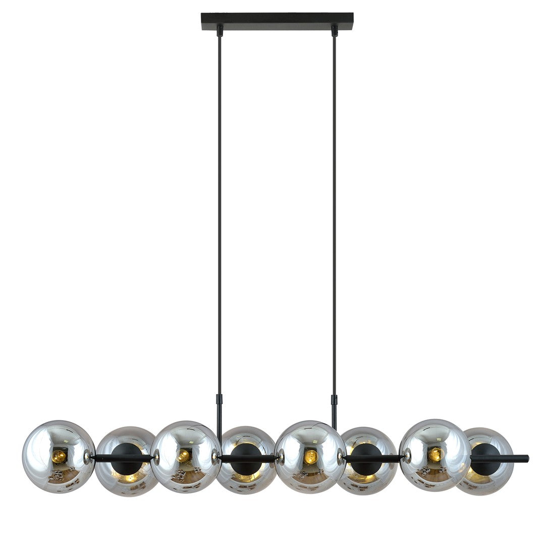 Loftlampe RORY 8 - Sort / Grafit - Nordic Unique