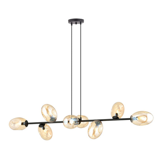 Loftlampe PANDORA 8 - Sort / Rav - Nordic Unique