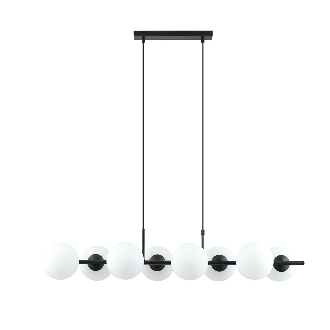 Loftlampe RORY 8 - Sort / Hvid - Nordic Unique