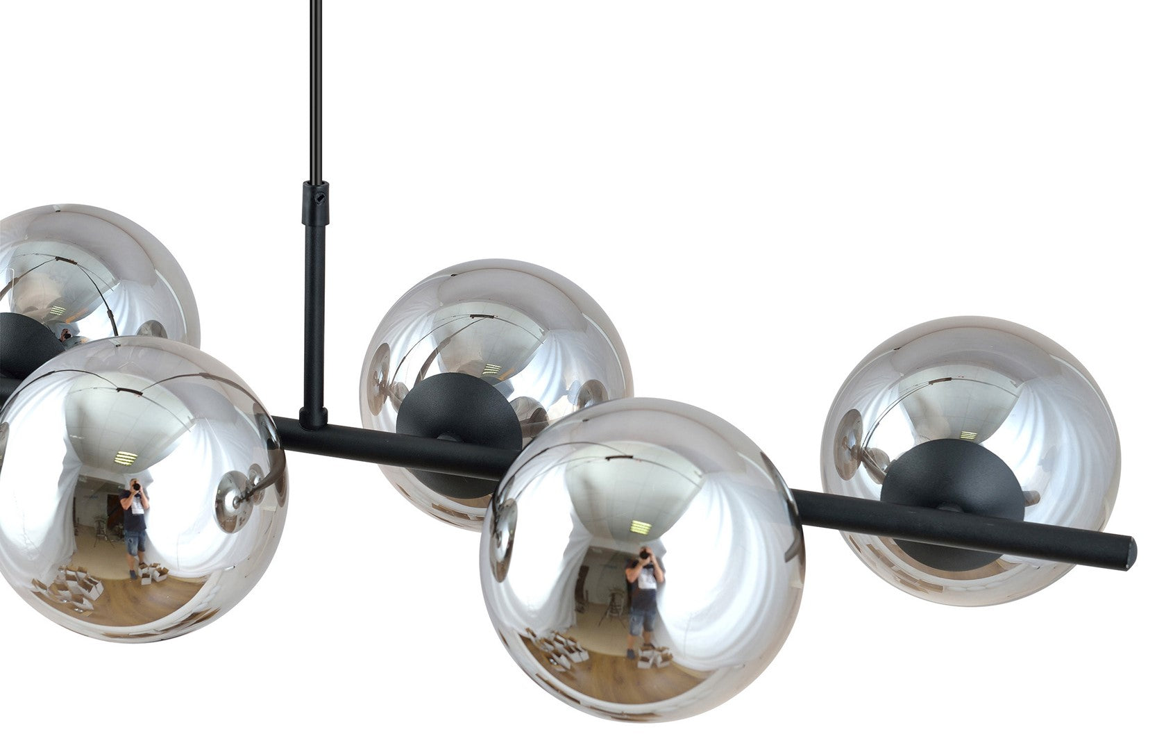Loftlampe RORY 8 - Sort / Grafit - Nordic Unique