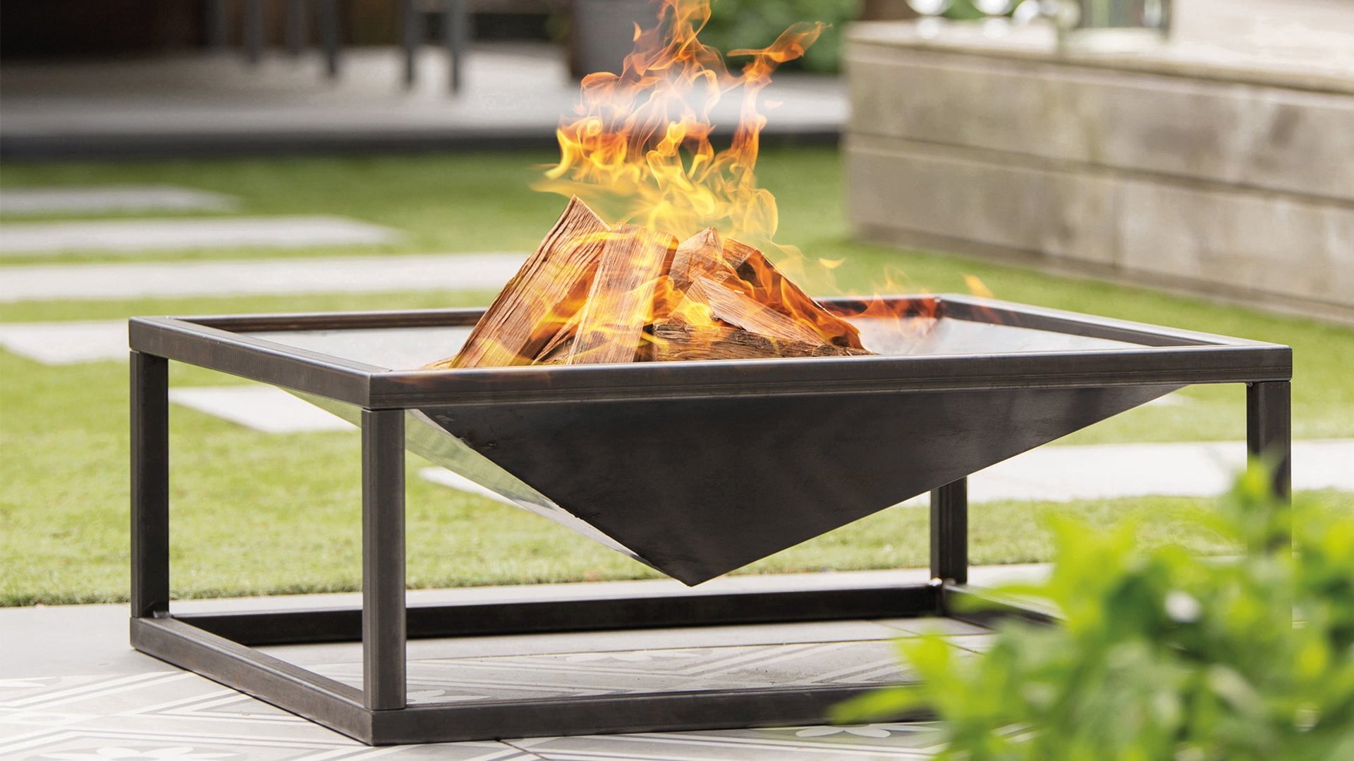 Tervo Bålfad - Sort / Industrielt Look - Nordic Unique