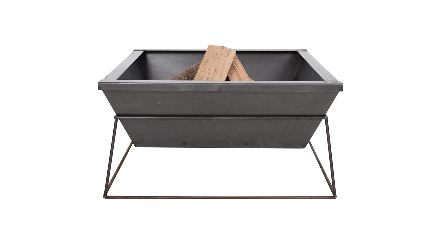 Reso Bålfad – Sort / Industrielt Look - Nordic Unique