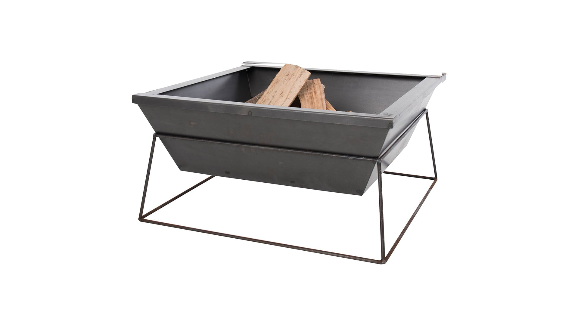 Reso Bålfad – Sort / Industrielt Look - Nordic Unique