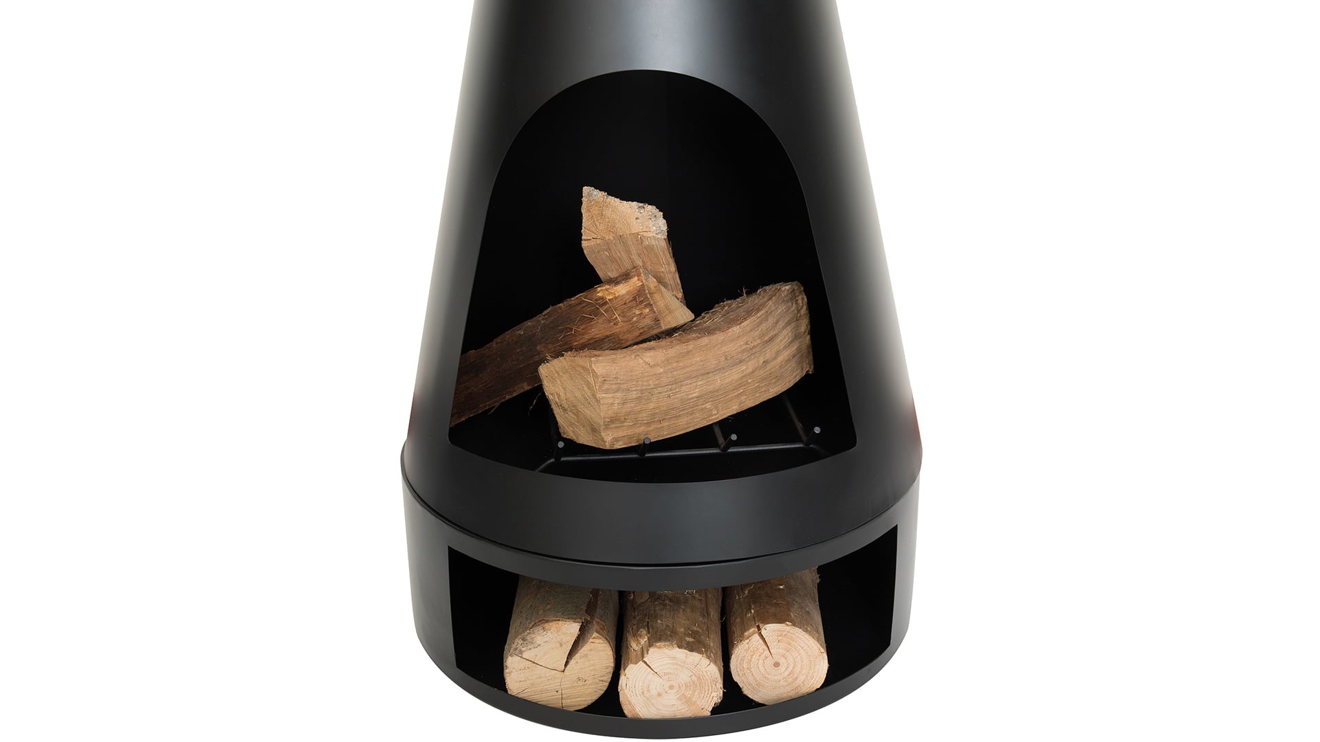 Kingston Udendørs Pejs/Bålfad M – Sort - Nordic Unique