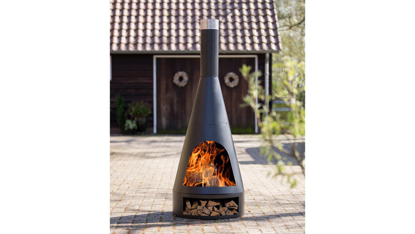 Kingston Pejseovn XL – Sort - Nordic Unique