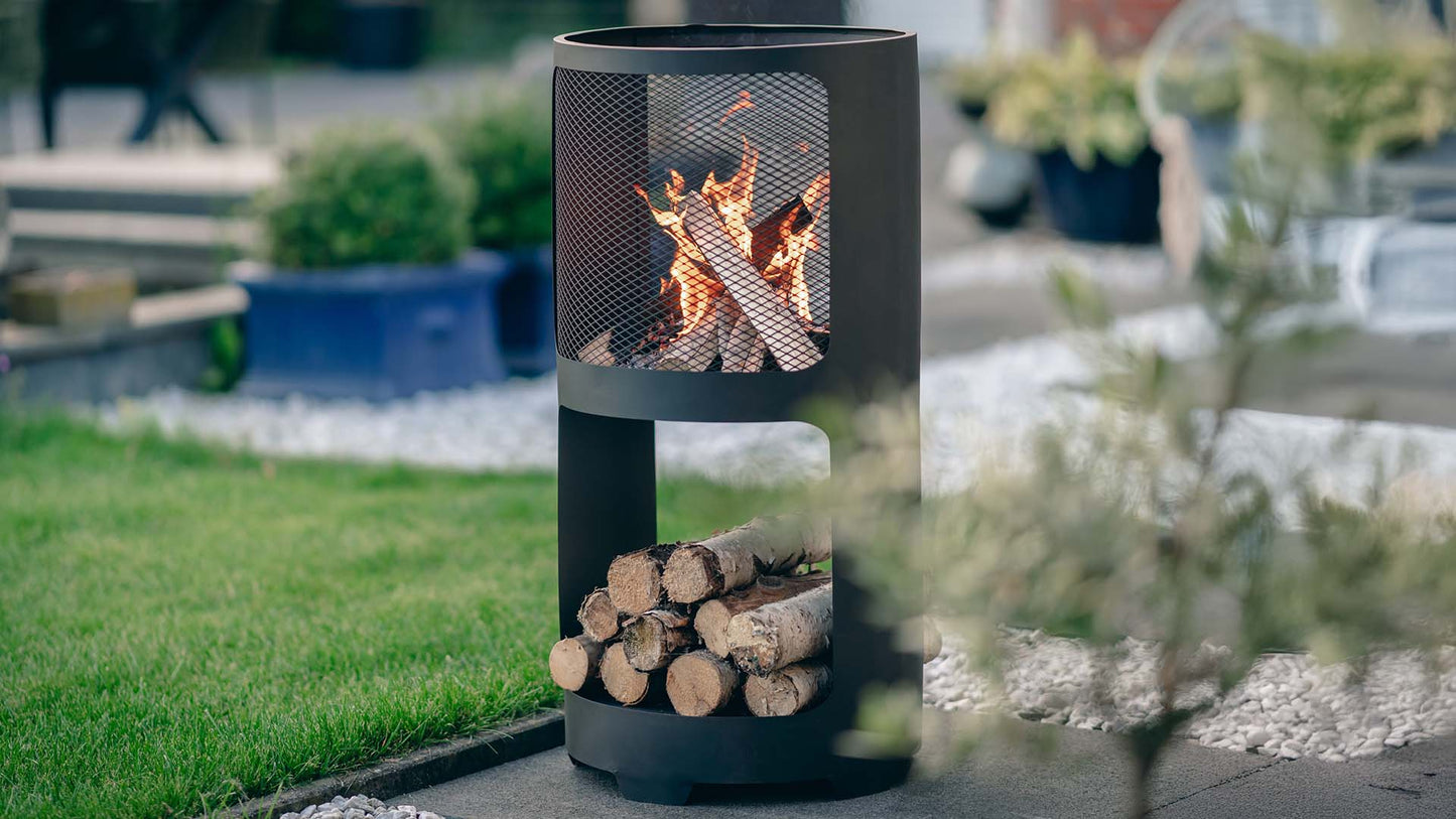 Buffalo Bålfad med Håndtag – Sort - Nordic Unique