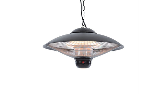 Sirius Bright Hængende Terrassevarmer – Sort (2100W) - Nordic Unique