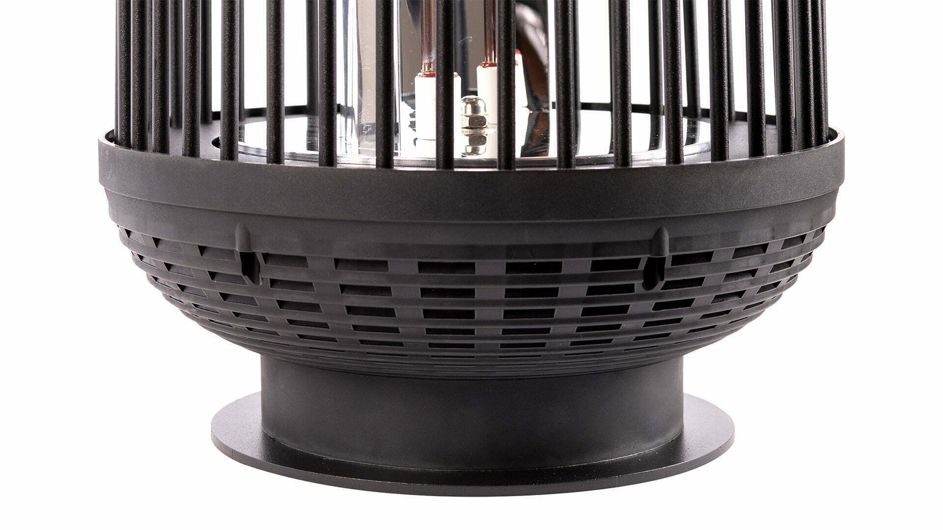 Indox Dark Bordmodel Terrassevarmer – Sort (1200W) - Nordic Unique