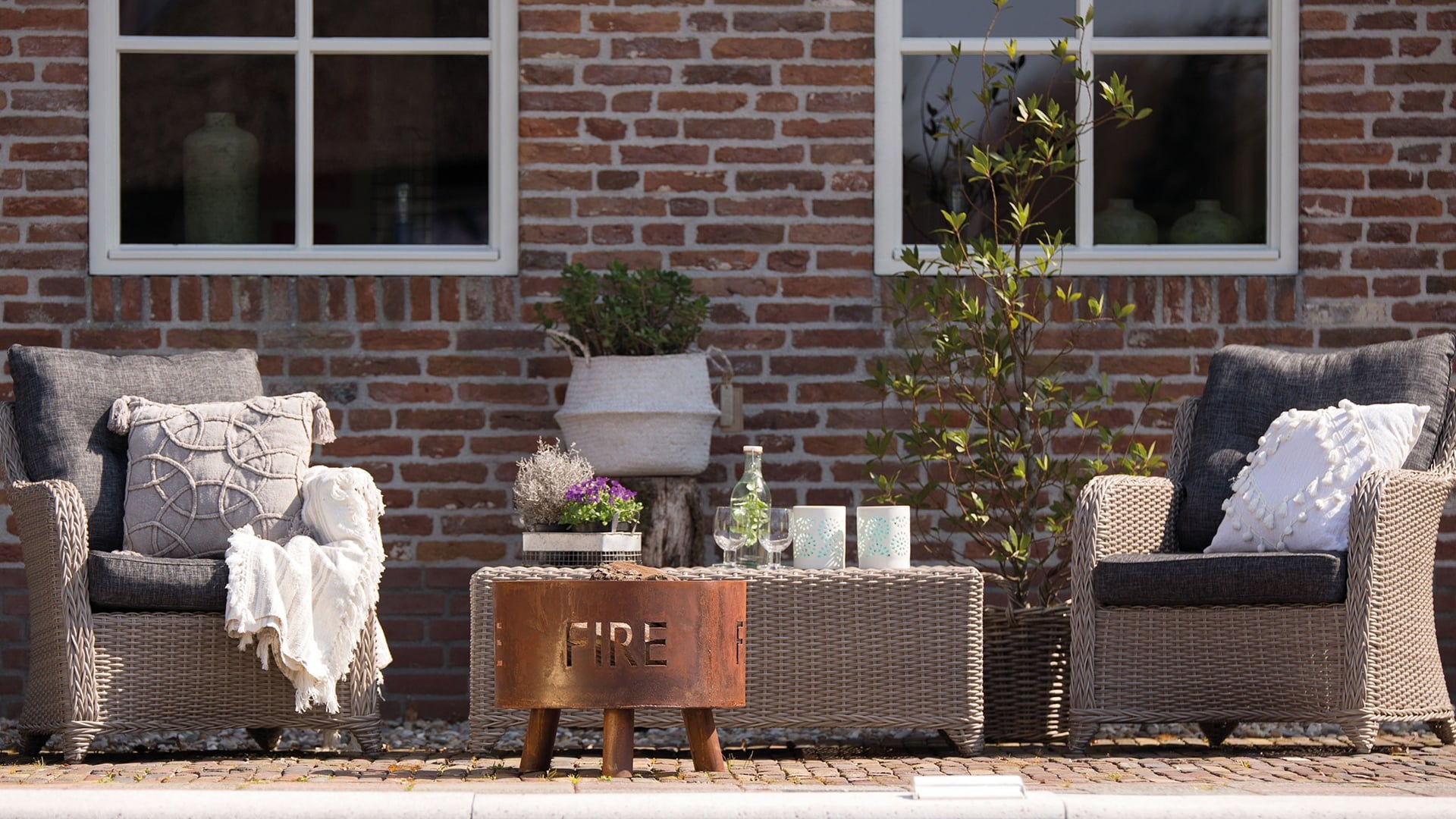 Fulla Bålfad Håndlavet – Rust - Nordic Unique