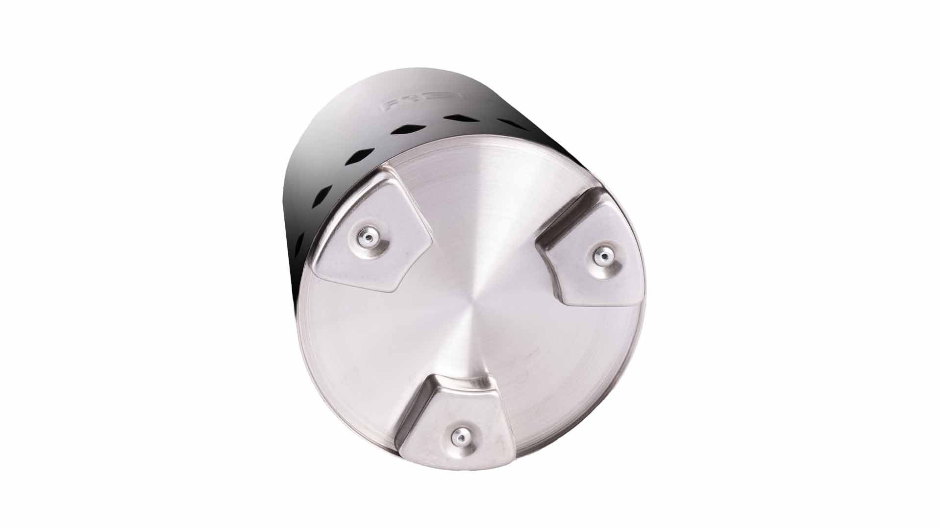 Volcano Bordpejs Bålfad S – Sort - Nordic Unique