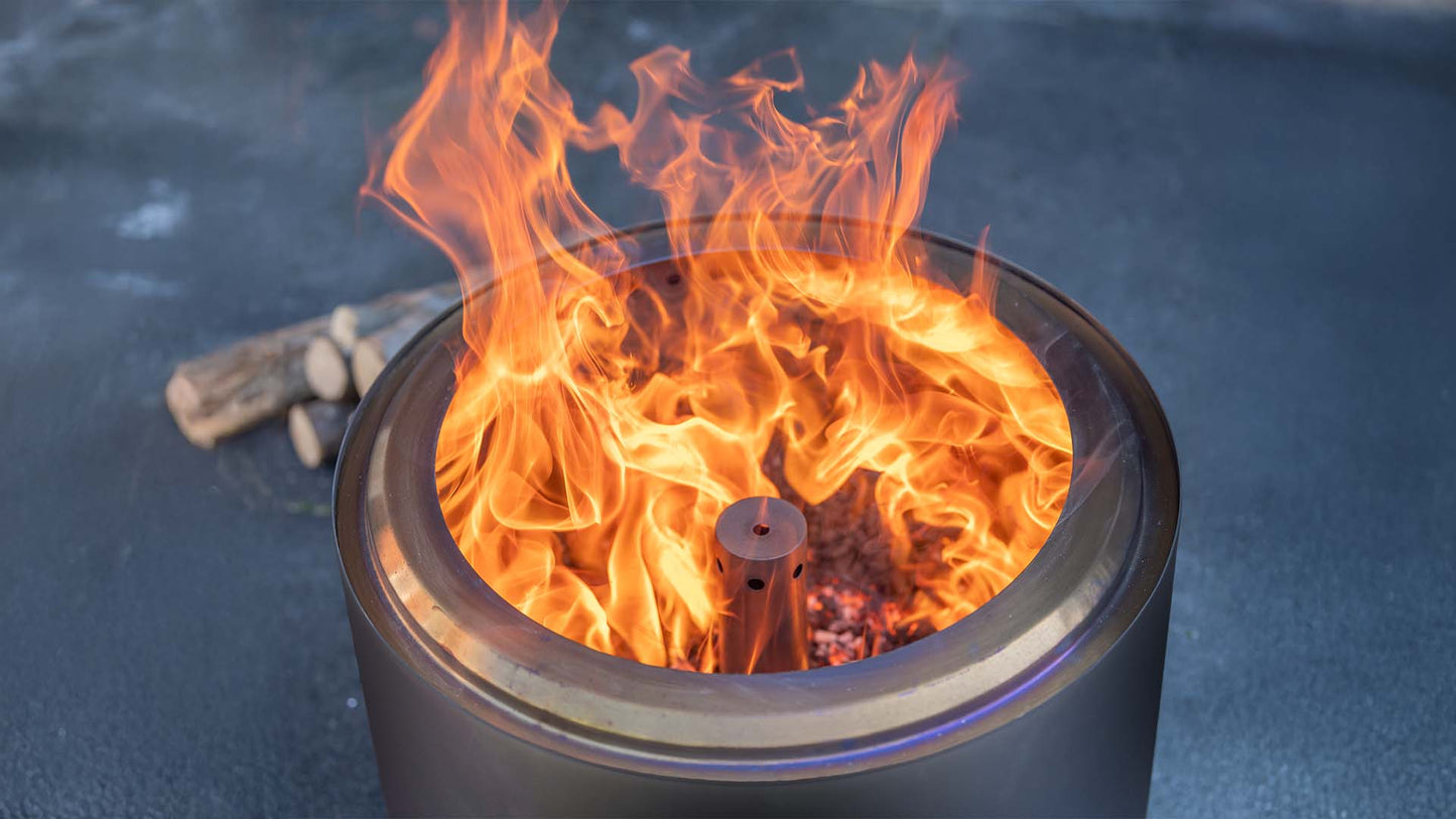 Volcano Bålfad XL – Sort - Nordic Unique