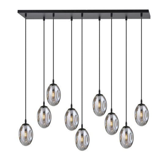 Loftlampe ASTRAL 9 - Sort / Grafit - Nordic Unique
