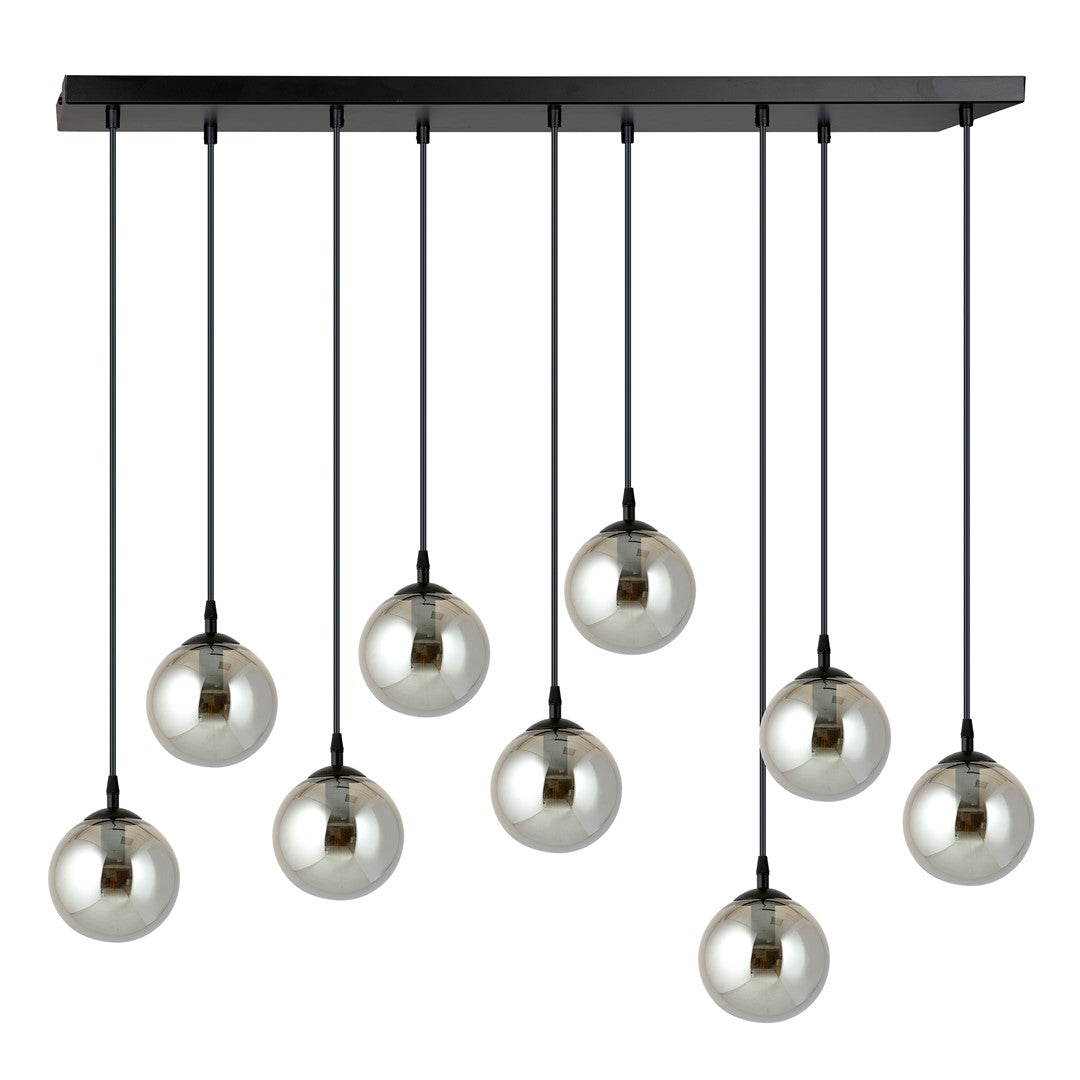 Loftlampe COSMO 9 - Sort / Grafit - Nordic Unique