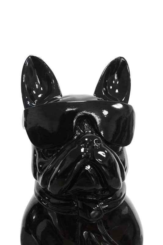 Skulptur Fransk Bulldog - Sort - Nordic Unique