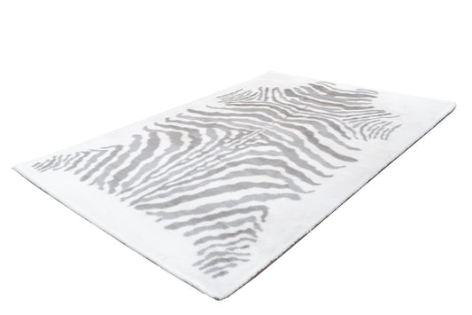 Tæppe Kaninl 400 – Grå / Hvid 120 × 160 cm - Nordic Unique