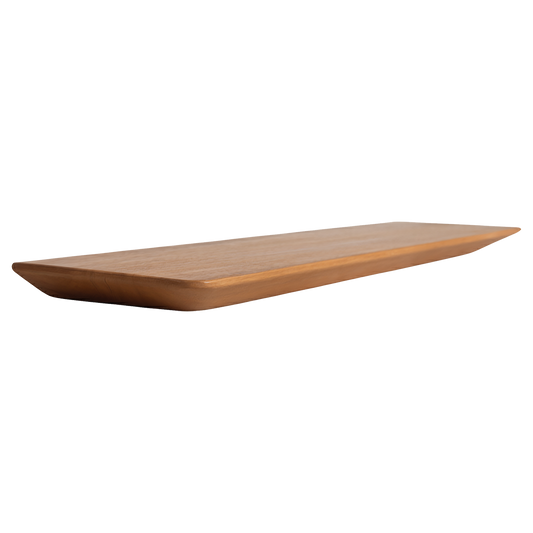 Craftsman teaktræsvæghylde - 60 cm