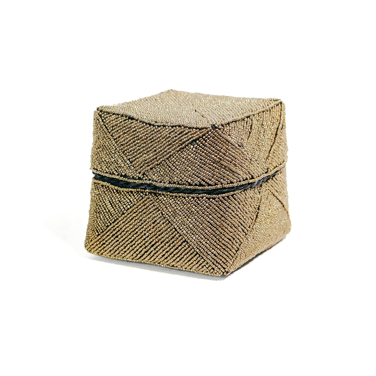 Den perlede kurv - Guld - M - Nordic Unique