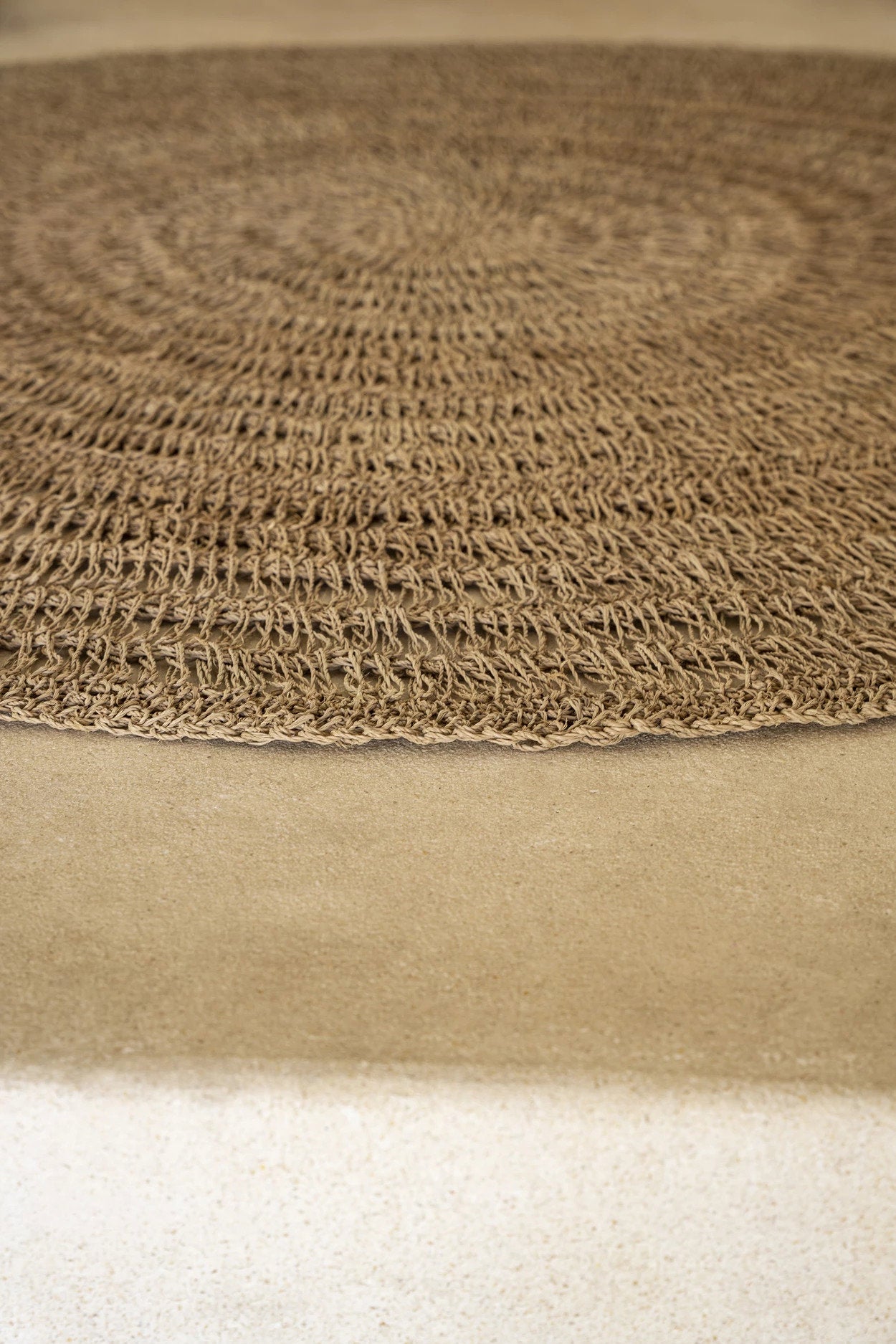 Seagrass Rug - Natural - 100cm