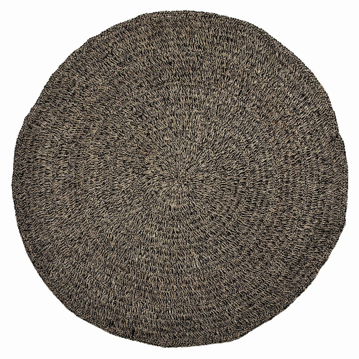 Seagrass Rug - Natural Black - 200cm
