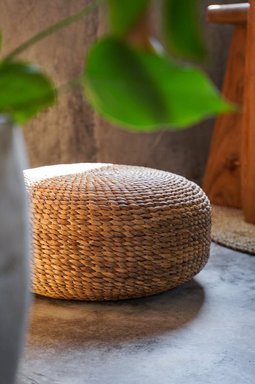 Hyacinth pouf - Nature - M