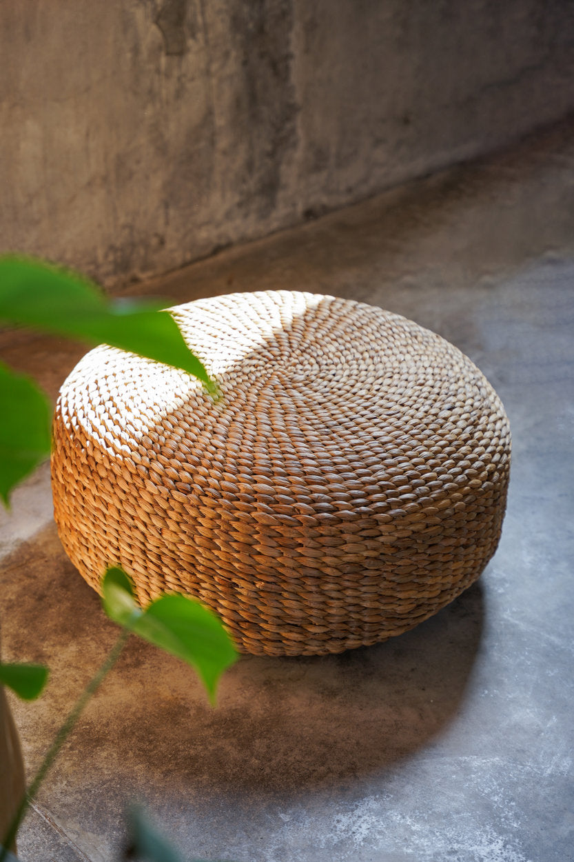 Hyacinth pouf - Nature - M