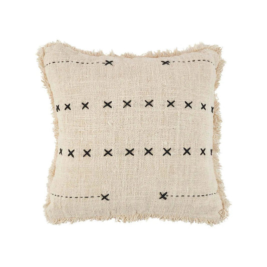 French Kiss Pillowcase - Natural Black