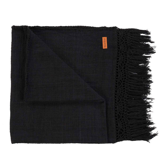 Gypsy Bedspread - Black 122x260cm