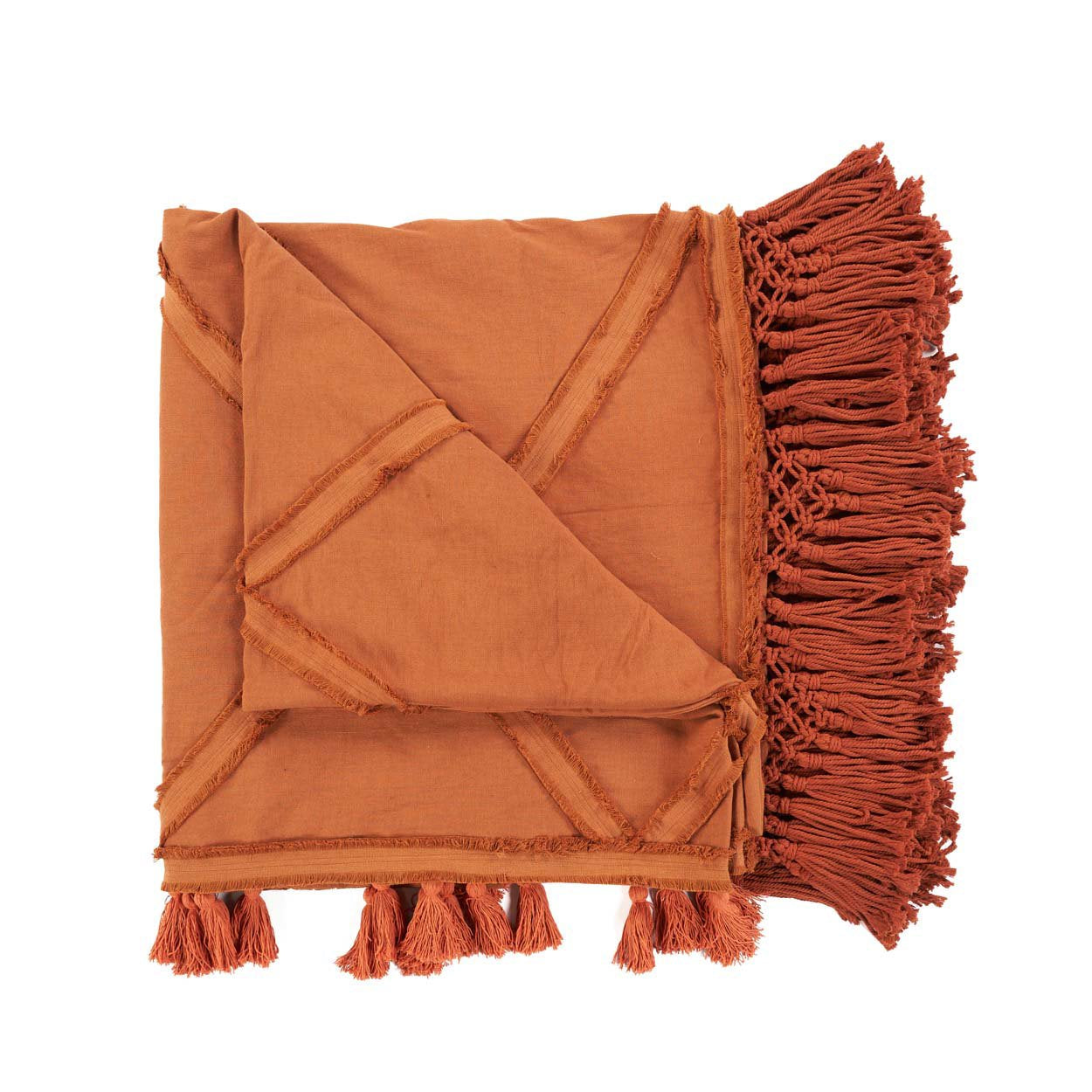 Berberisk sengetæppe - Terracotta