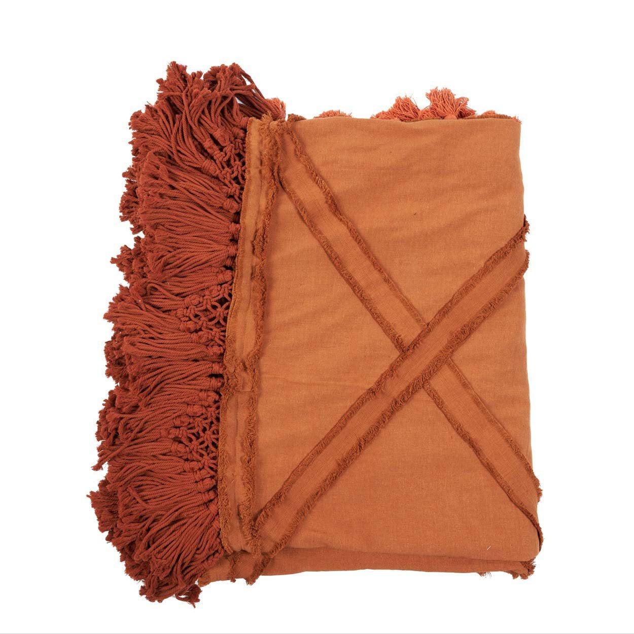 Berberisk sengetæppe - Terracotta