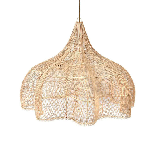 The Whipped Lamp Pendant - Natural - XL