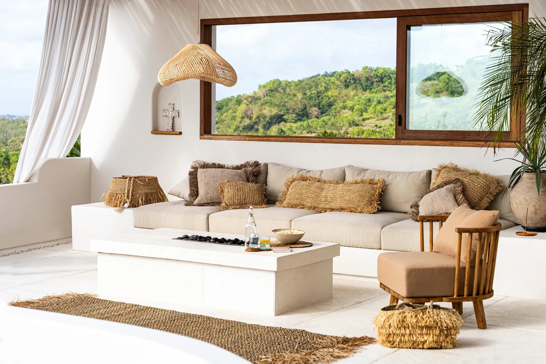 Cloud Lampe Vedhæng – Natur – M - Nordic Unique