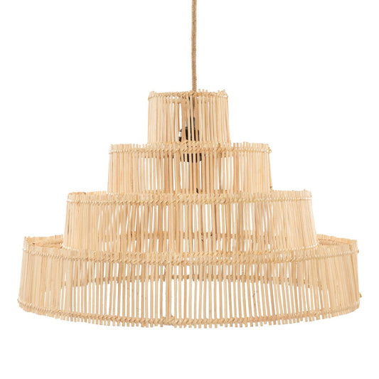 Wedding Cake Lamp Pendant - Natural - M