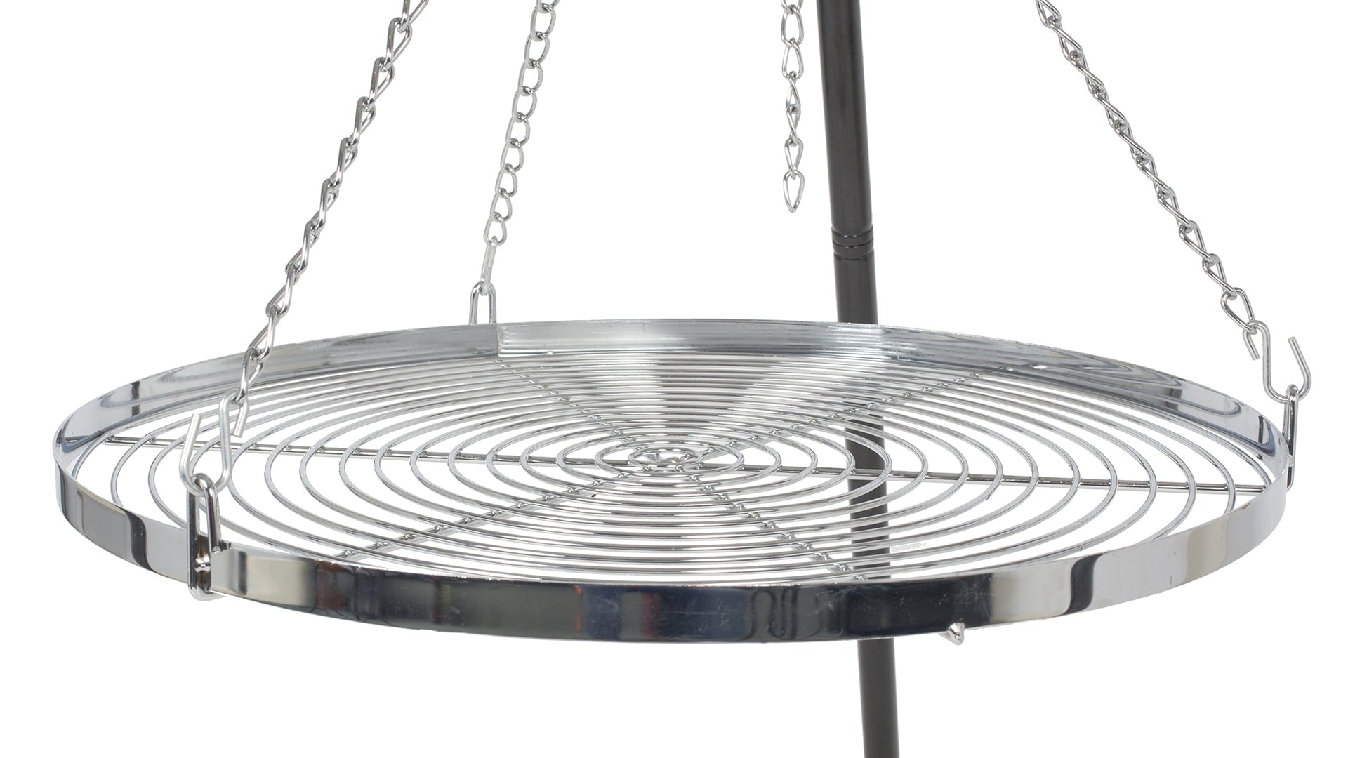 Barbecue Tripod Bålfadstativ – Sort/Sølv - Nordic Unique