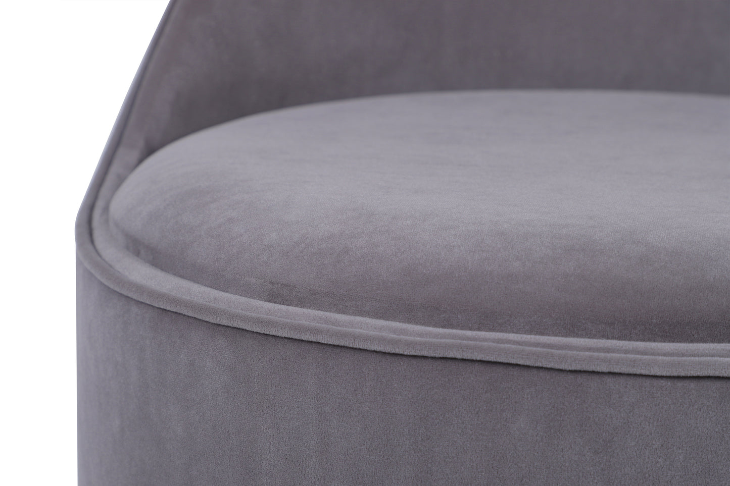 Dreje­puf Viktor 100 – Grå - Nordic Unique