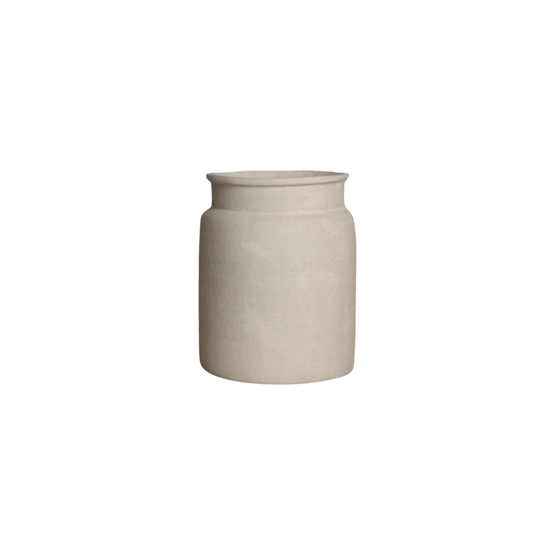 Kalk dekorativ vase Mandore L - 37,5 x 37,5 x 35 cm