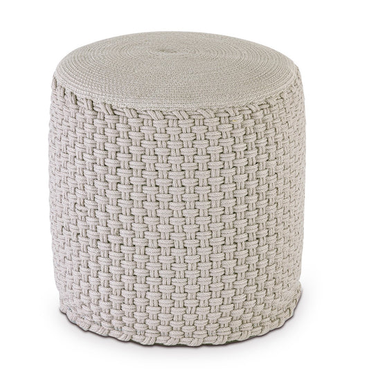 Puf Udendørs Ø40 H45cm - Sølvgrå - Nordic Unique