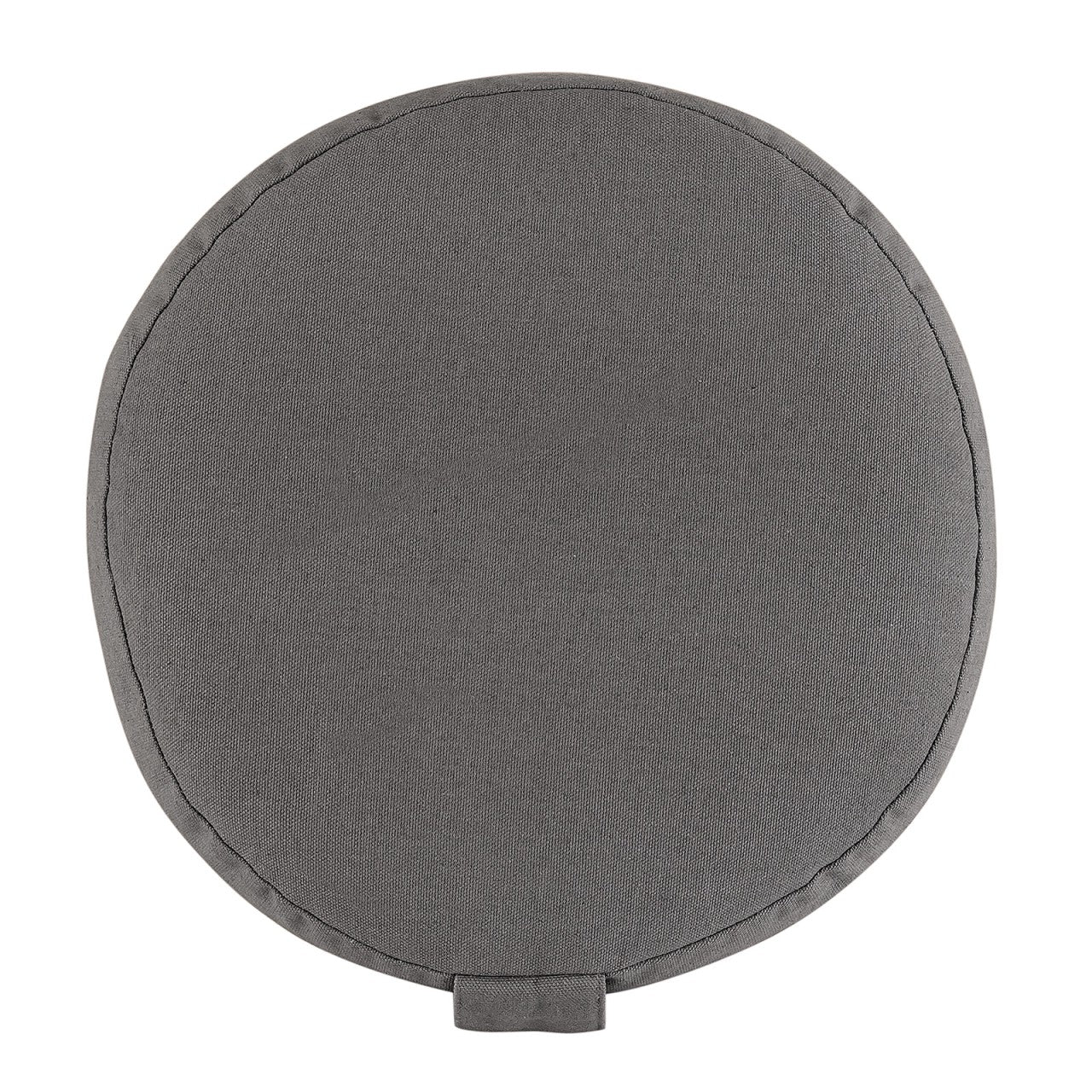 Yogapude & Meditationspude Rund - H20 x Ø31 cm - Grå - Nordic Unique