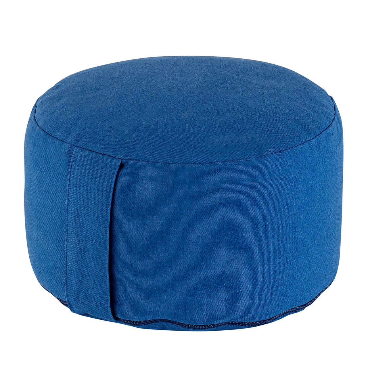 Yogapude & Meditationspude Rund - H20 x Ø31 cm - Blå - Nordic Unique