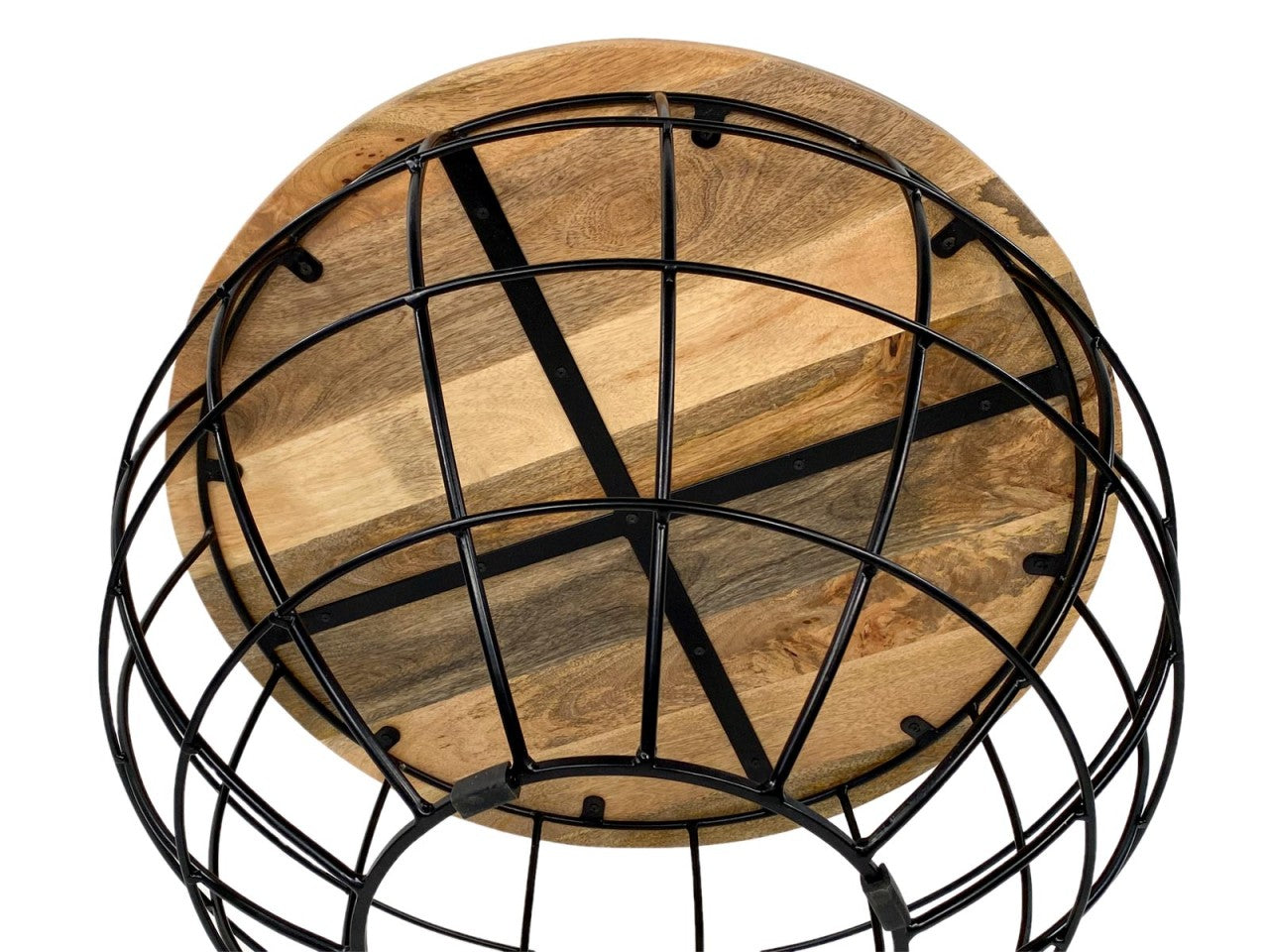 Lexington rundt sofabord – bæredygtigt sofabord i massivt træ - Træ Ø75cm - Nordic Unique