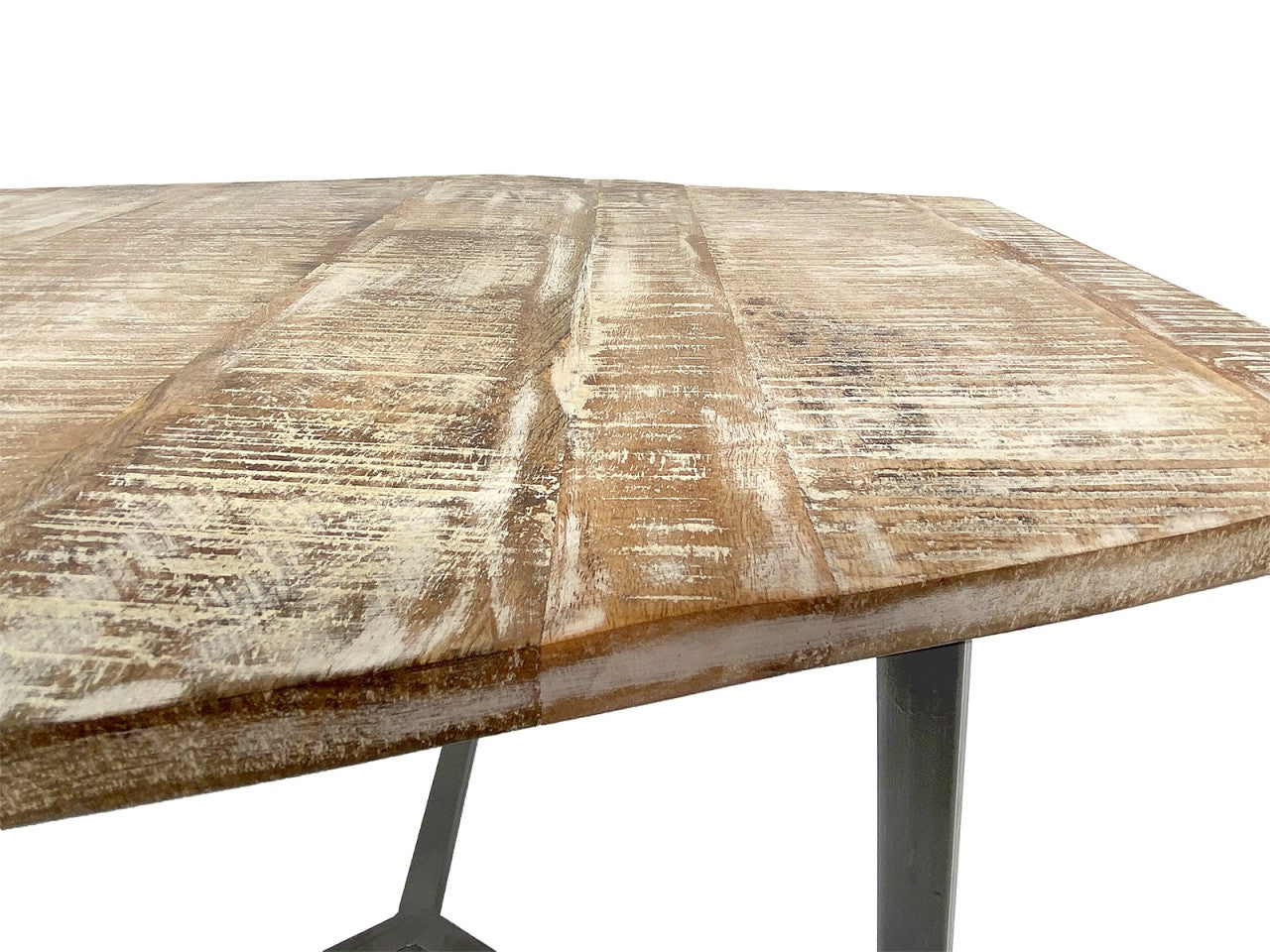 Paris sofabordssæt – 2 stk. sofaborde i industrielt design - Lys - Nordic Unique