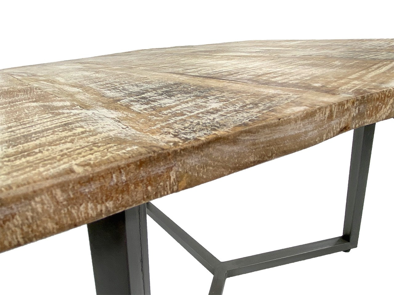 Paris sofabordssæt – 2 stk. sofaborde i industrielt design - Lys - Nordic Unique