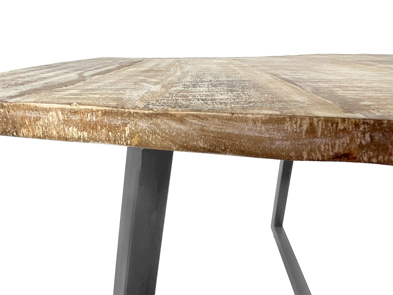 Paris sofabordssæt – 2 stk. sofaborde i industrielt design - Lys - Nordic Unique