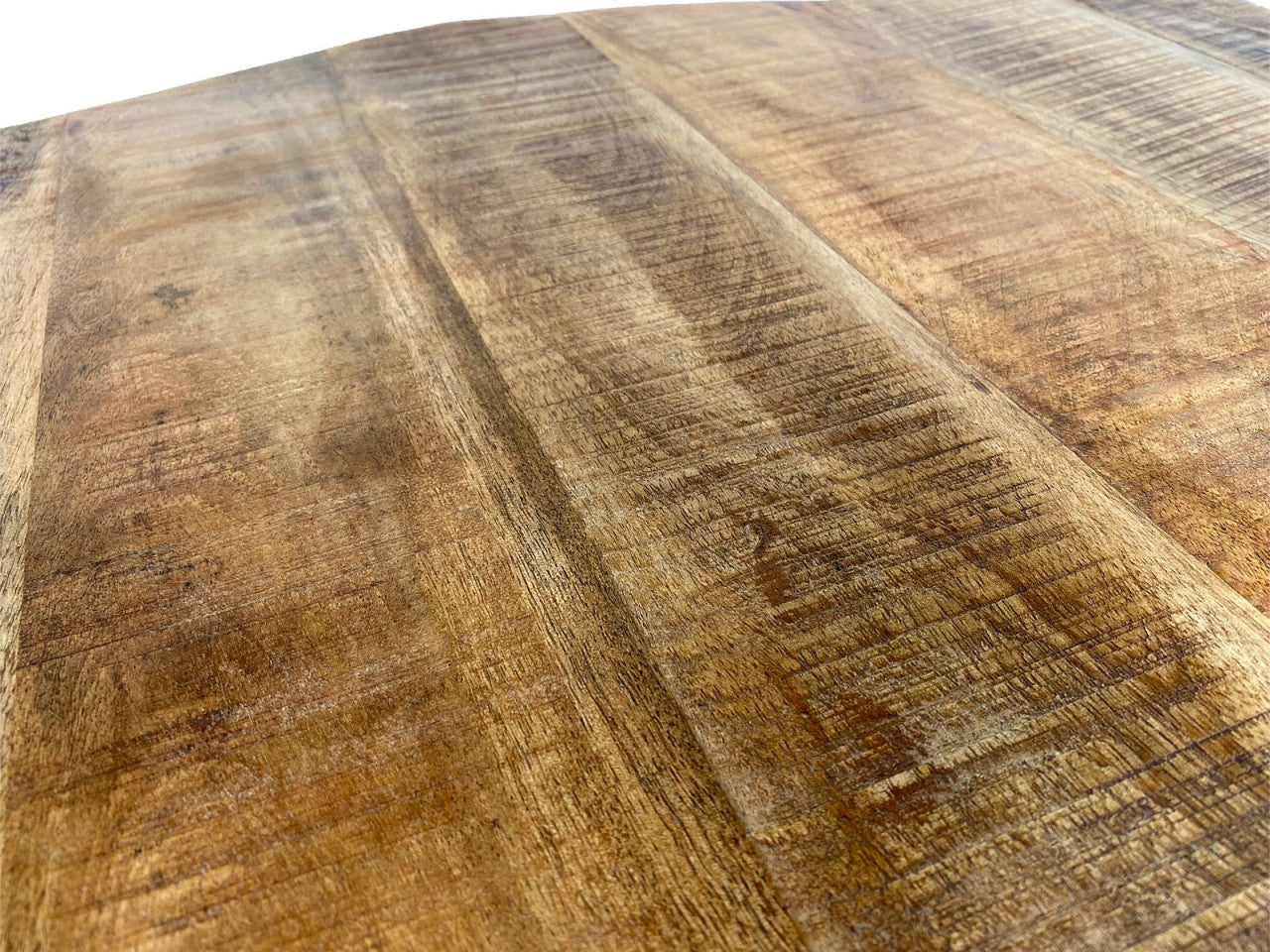 Lyon sofabord / sidebord – sekskantet bord i industrielt design