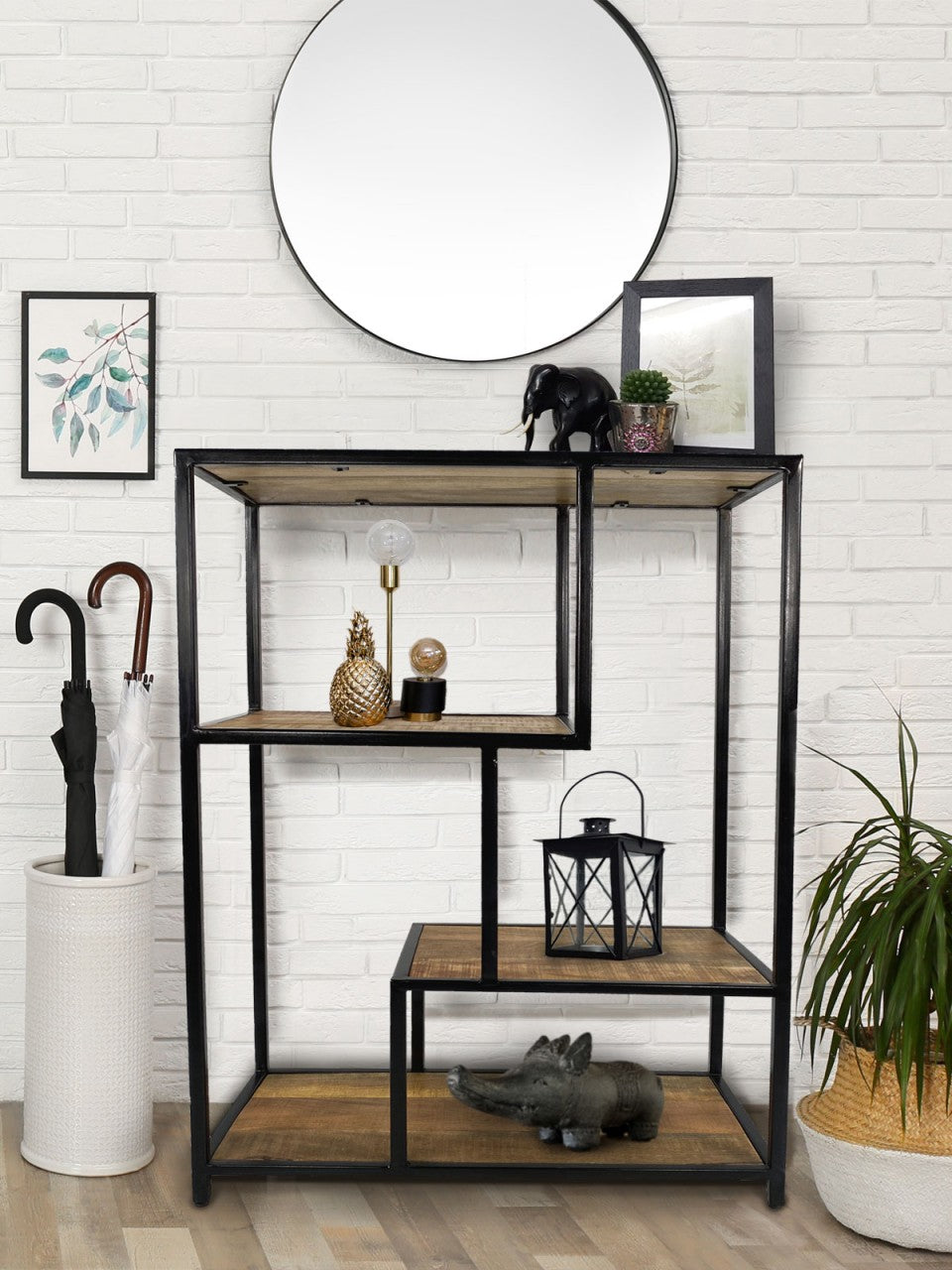 Liverpool reol – bogreol og rumdeler i industrielt design - Nordic Unique