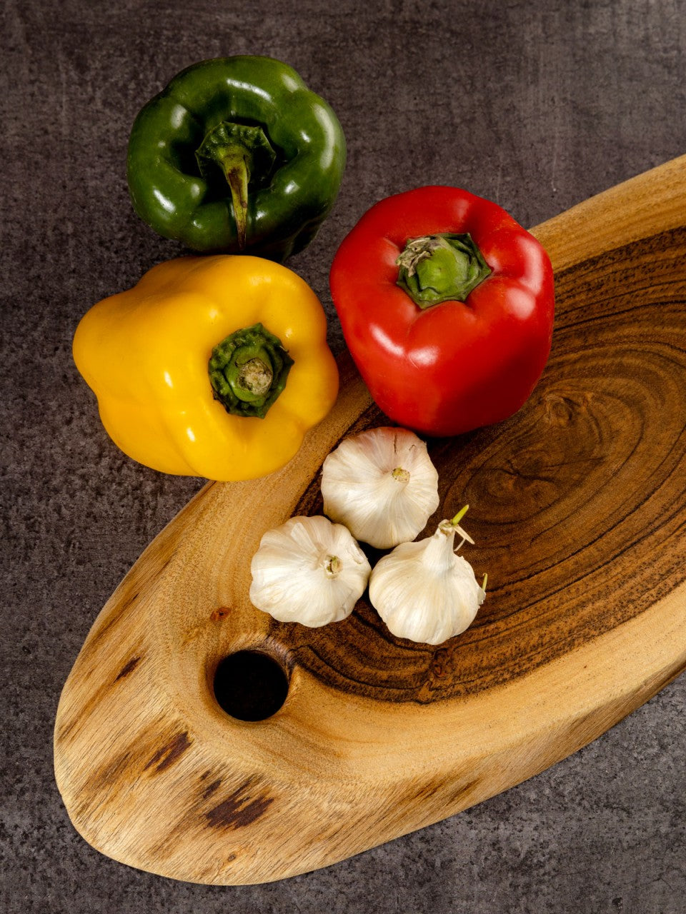 Serveringsbræt i Akacietræ – Håndlavet Træskive i Sæt af 8 - Nordic Unique